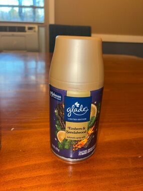 Glade Limited Edition Embers & Sandalwood Automatic Spray Refill - Gold
